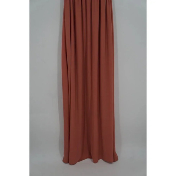 Show Me Your MuMu‎ Dress Women Medium M Siena Lined Elegant V-Neck Maxi - Picture 5 of 11